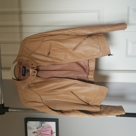 Faux Leather Jacket - Picture 2 of 11